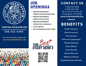 CDL Class B Drivers Wanted - Framingham, MA