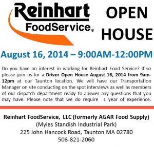 Open House - Class A Drivers with 1 Year Experience - Taunton, MA